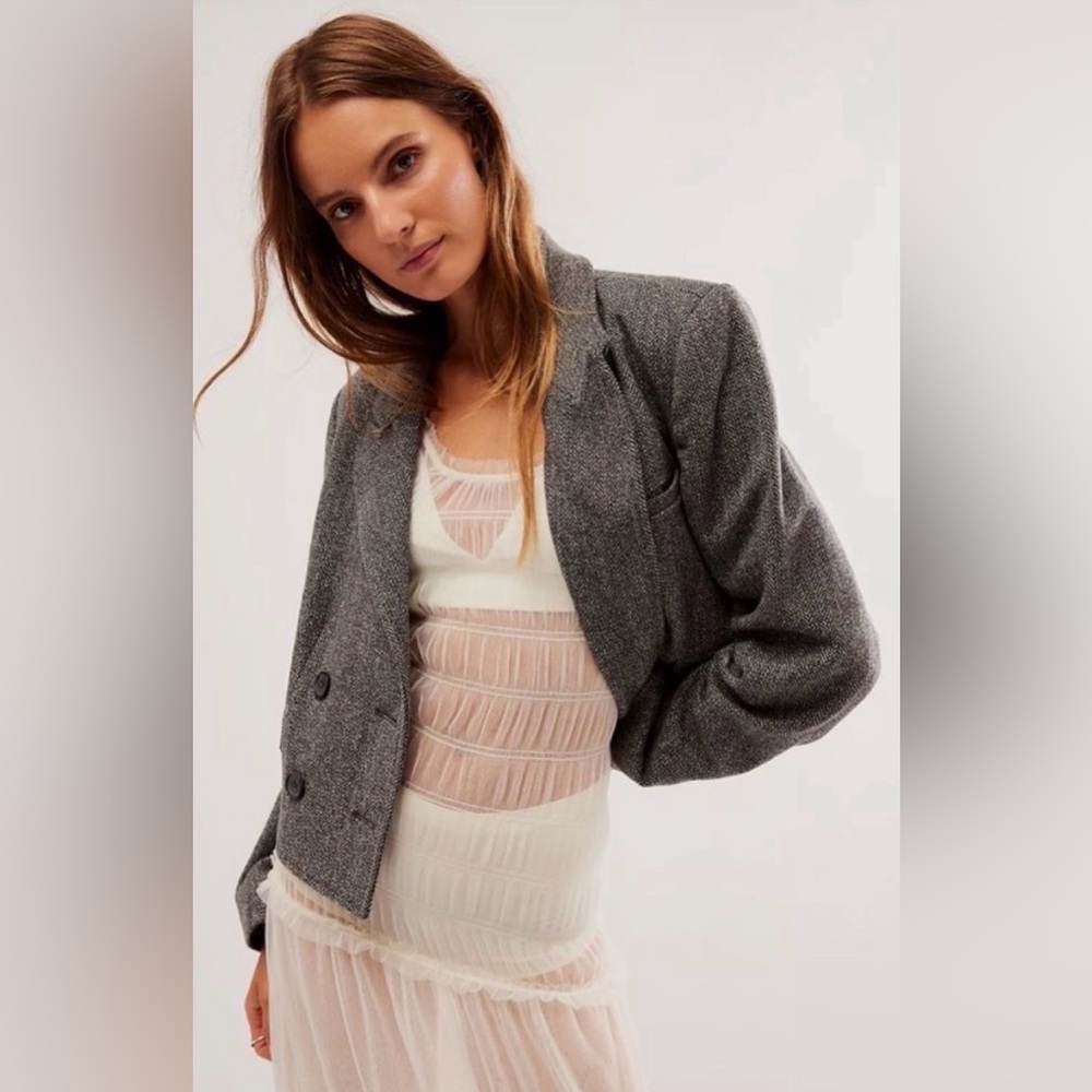 Free people tailored heritage blazer